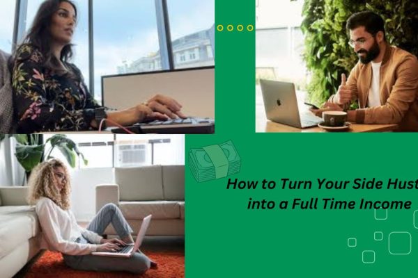 How to Turn Your Side Hustle into a Full Time Income