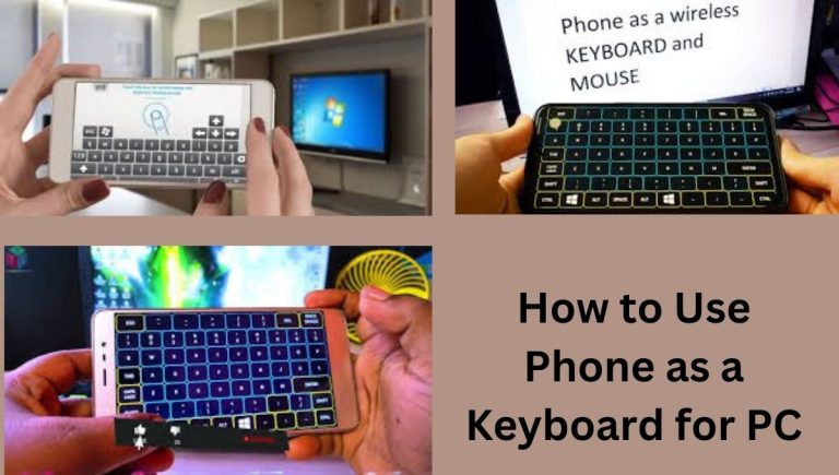 How to Use Phone as a Keyboard for PC